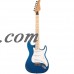 Silvertone SS10 Citation Candy Blue Electric Guitar Package, with Guitar Amp, Cable, Carrying Bag, Tuner and more   553675365